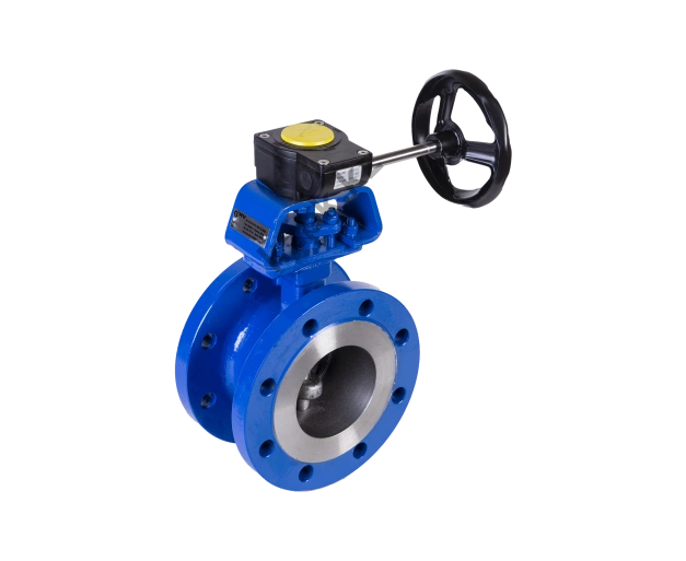 Фланцевый затвор MV UBH2-С трехэксцентриковой конструкции